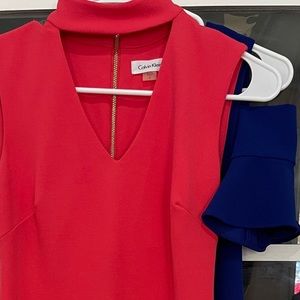 Two Size 2 Calvin Klein Dresses